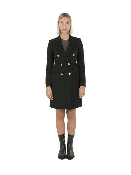 Double-breasted TAGLIATORE Coat Black