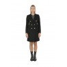 Double-breasted TAGLIATORE Coat Black