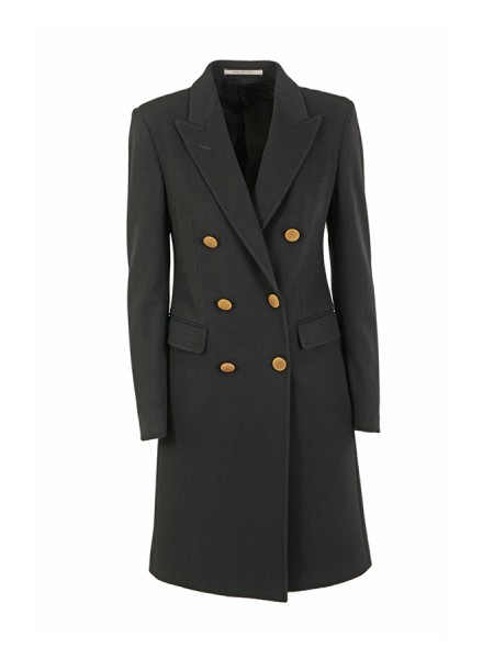 Double-breasted TAGLIATORE Coat Black