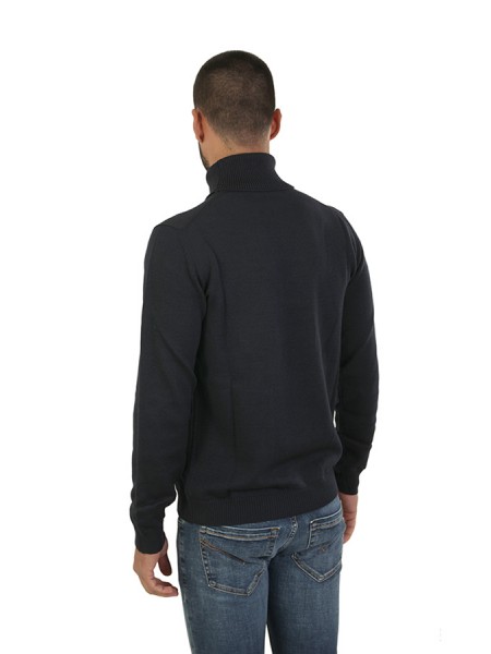 Roberto Collina turtleneck sweater Navy blue