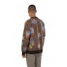 Ebony Floral Animal Jacquard ROBERTO COLLINA Sweater