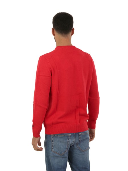 Maglia MC2 Girocollo Heron Vacanze di Natale Rosso