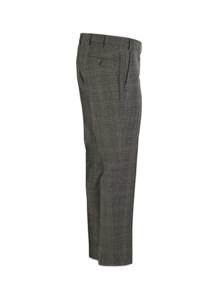 Pantalone PT Slim Fit Principe di Galles Grigio/Marrone