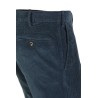 Pantalone PT in Velluto a Coste Blu