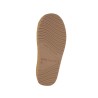 Hartz Sabot Flatform Donna chestnutCalzature sabot hartz in camoscio rivestito di pelliccia bianca para 5cm fondo gomma