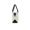 Borsa Hogan Shopping Script Avorio/Nero