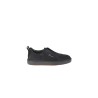 Sneaker Santoni slip-on in Suede Blu