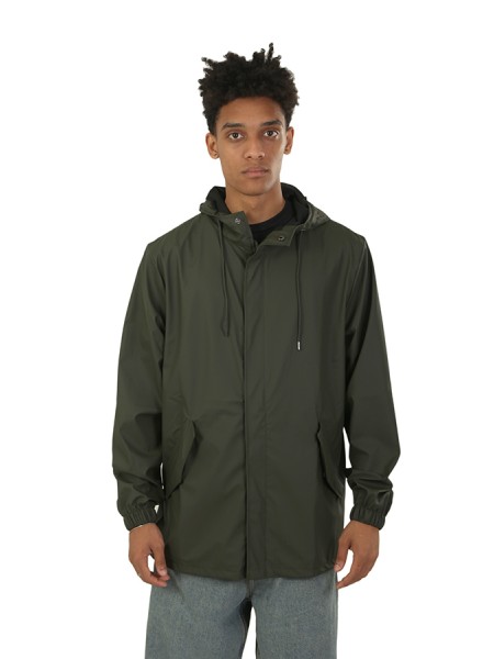 Parka Rains Fishtail Verde