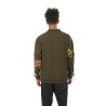 Maglia Cardigan Les Pas Sage Army