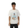 T-Shirt Ko Samui con Stampa Senna Crema