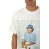 T-Shirt Ko Samui con Stampa Senna Crema