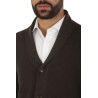 Maglia Cardigan Jeordie's Marrone