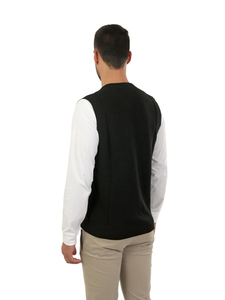 Maglia Gilet Jeordie's Nero