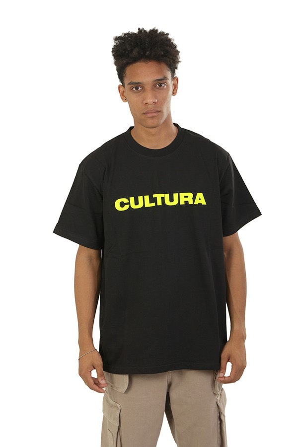 T-Shirt Cultura Nero