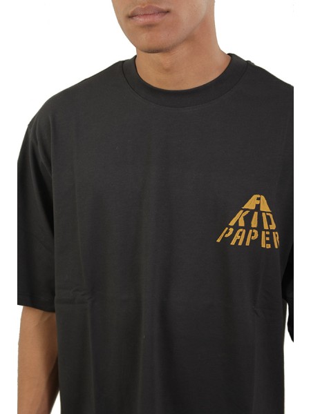 T-Shirt A-Paper Kid Nero