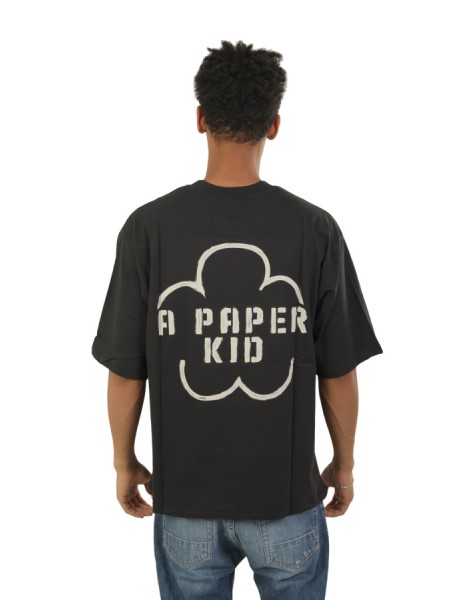 T-Shirt A-Paper Kid Nero