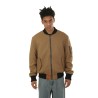 Giubbino Bombers Original in Lana Beige