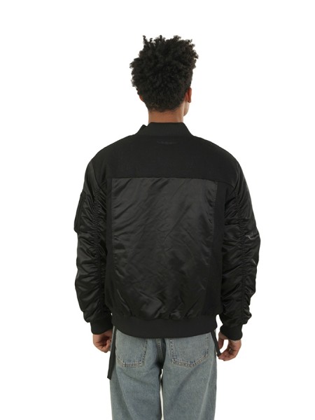 Giubbino Bombers Original con Patch Nero