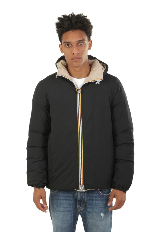 K-Way Jack St Thermo Double Black/Beige