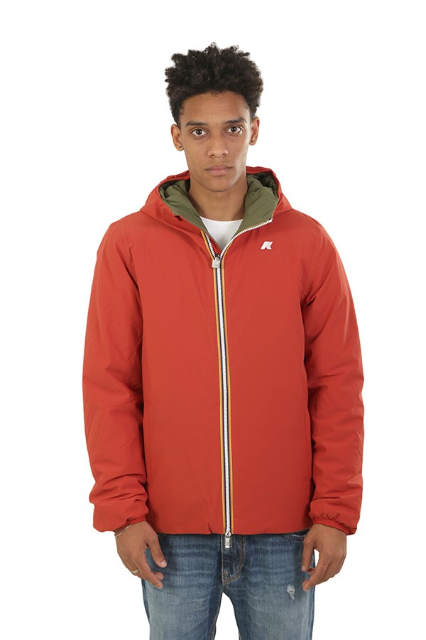 K-Way Jack St Warm Double Red/Green