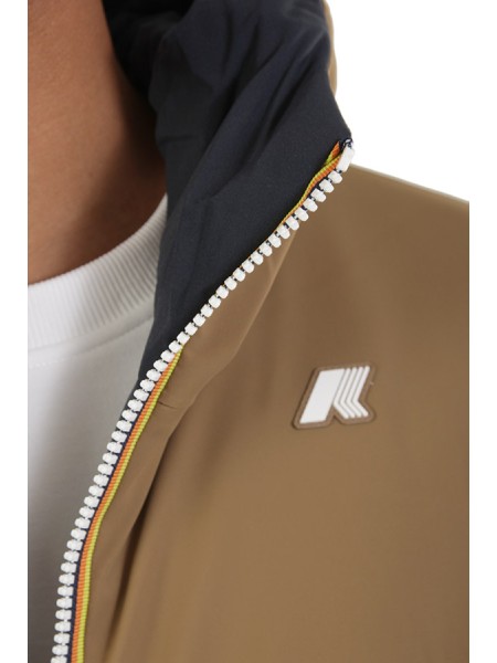 K-Way Jack St Warm Double Brown Corda /Blu