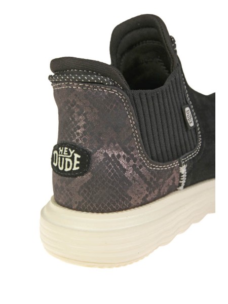 Scarpa Hey Dude Branson Suede Novelty Black/Snake