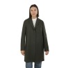 Cappotto Harris Wharf London Dark Khaki