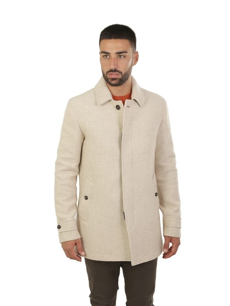 Giaccone Camplin North Overcoat Naturale