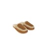 Pantofola Mou Slipper Full Eskimo Stitch Cognac