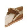 Pantofola Mou Slipper Full Eskimo Stitch Cognac