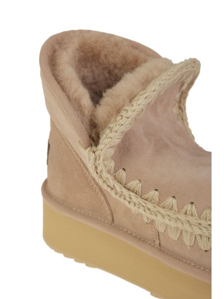 Scarpa Mou Eskimo Platform Boot Camel