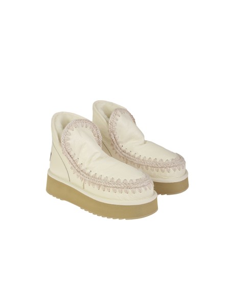 Scarpa Mou Mini Eskimo Platform Boot Bianco