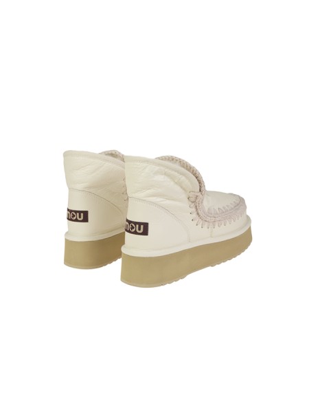 Scarpa Mou Mini Eskimo Platform Boot Bianco