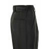 Pantalone Semicouture Barrie in cadì Nero