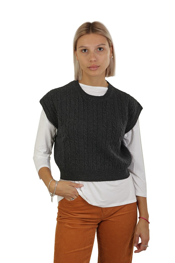 Maglia Semicouture Armarda Antracite