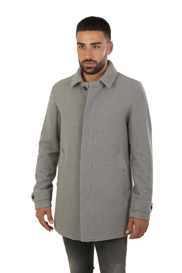 Cappotto Camplin Grigio Ferro