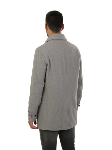 Cappotto Camplin Grigio Ferro