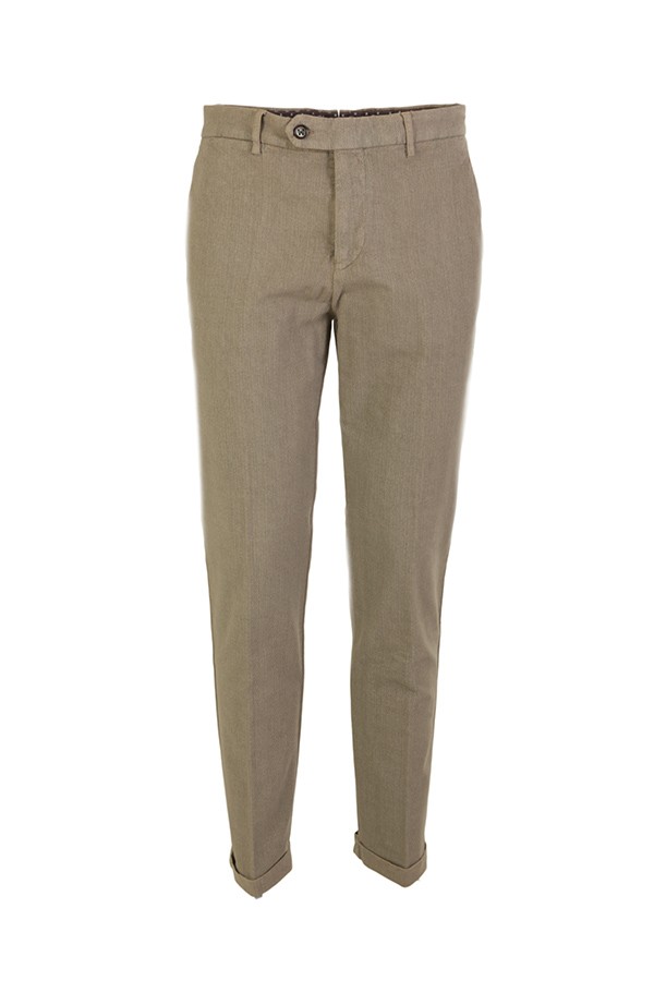 Pantalone Berwich Yretro Spigato Noce