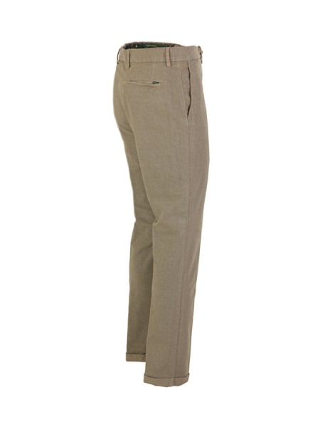 Pantalone Berwich Yretro Spigato Noce