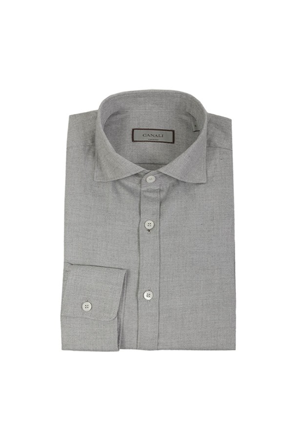 Camicia Canali Grigio Chiaro