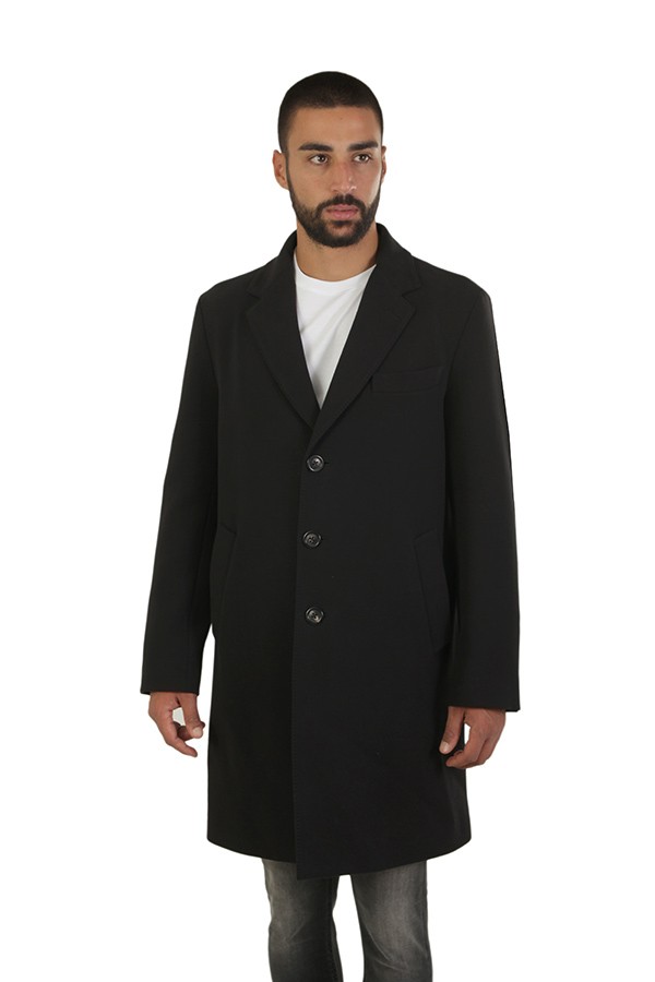 Cappotto Circolo in Felpa Nero