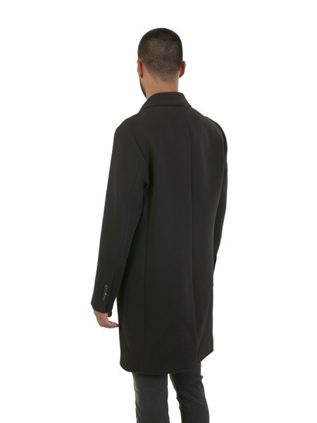 Cappotto Circolo in Felpa Nero