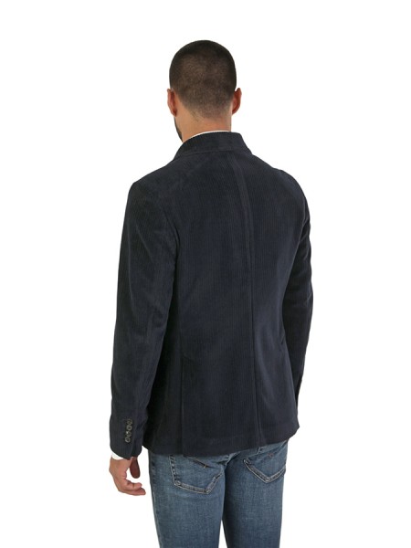 Giacca Circolo Doppiopetto Dark Navy