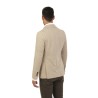 Giacca Circolo Monopetto Beige