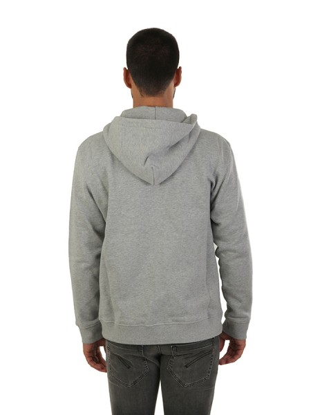 Abbigliamento con cappuccio full zip Grigio