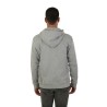 Abbigliamento con cappuccio full zip Grigio