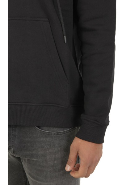 Abbigliamento con cappuccio full zip Nero