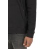 Abbigliamento con cappuccio full zip Nero