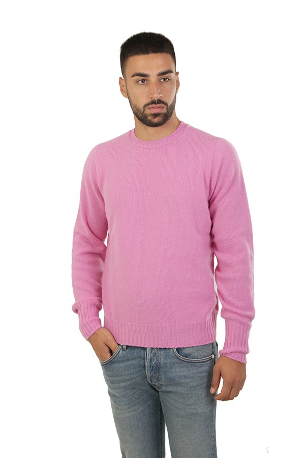 Maglia Drumohr Girocollo Rosa