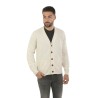 Maglia Drumohr Cardigan Latte